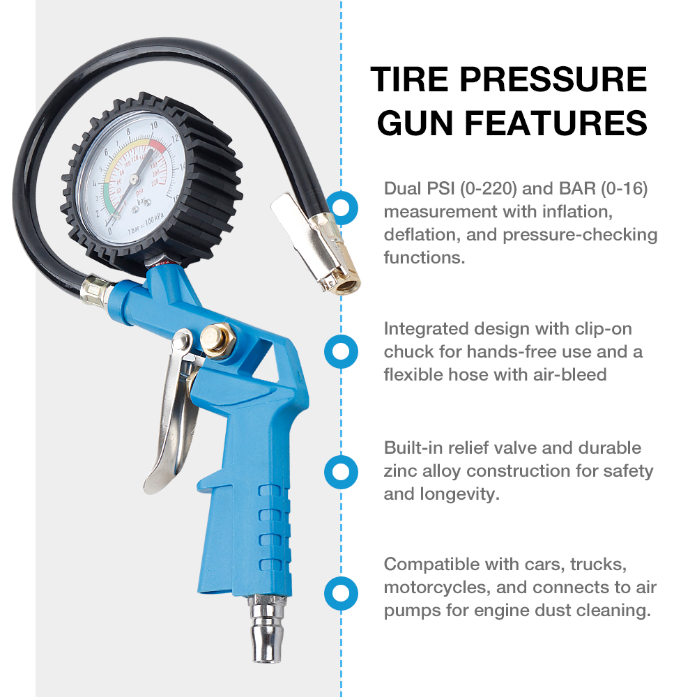 Manómetro de presión de neumát - Spring Compressor Tool reseña y precio