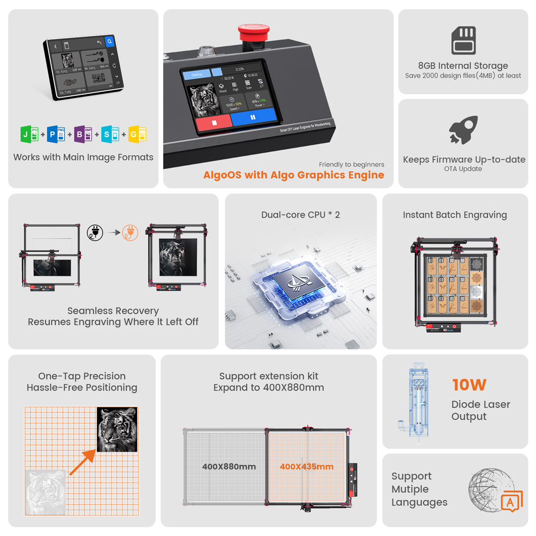 AlgoOS Control inteligente de  - Spring Compressor Tool reseña y precio